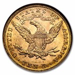 1892 $10 Liberty Gold Eagle MS-62 NGC