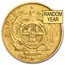 1892-1900 South Africa Gold 1 Pond Avg Cir (Random)