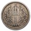 1892-1907 Austrian Empire Silver Crown Franz Joseph I Avg Circ