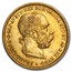 1892-1910 Austria Gold 20 Coronas XF