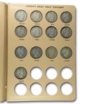 1892-1915 Barber Half Dollar Set Complete Avg Circ (Dansco Album)