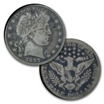 1892-1915 Barber Half Dollar Set Complete Avg Circ (Dansco Album)
