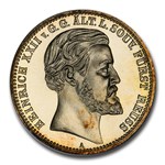 1892-A Germany Silver 2 Mark Heinrich XXII PR-65 Cameo PCGS