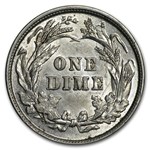 1892 Barber Dime AU
