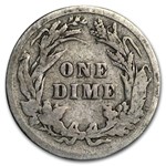 1892 Barber Dime Good/VG