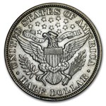 1892 Barber Half Dollar AU