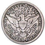 1892 Barber Quarter Good/VG