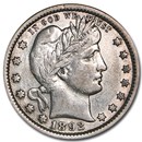 1892 Barber Quarter XF