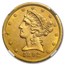 1892-CC $5 Liberty Gold Half Eagle MS-61 NGC