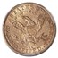 1892-CC $5 Liberty Gold Half Eagle MS-61 PCGS CAC