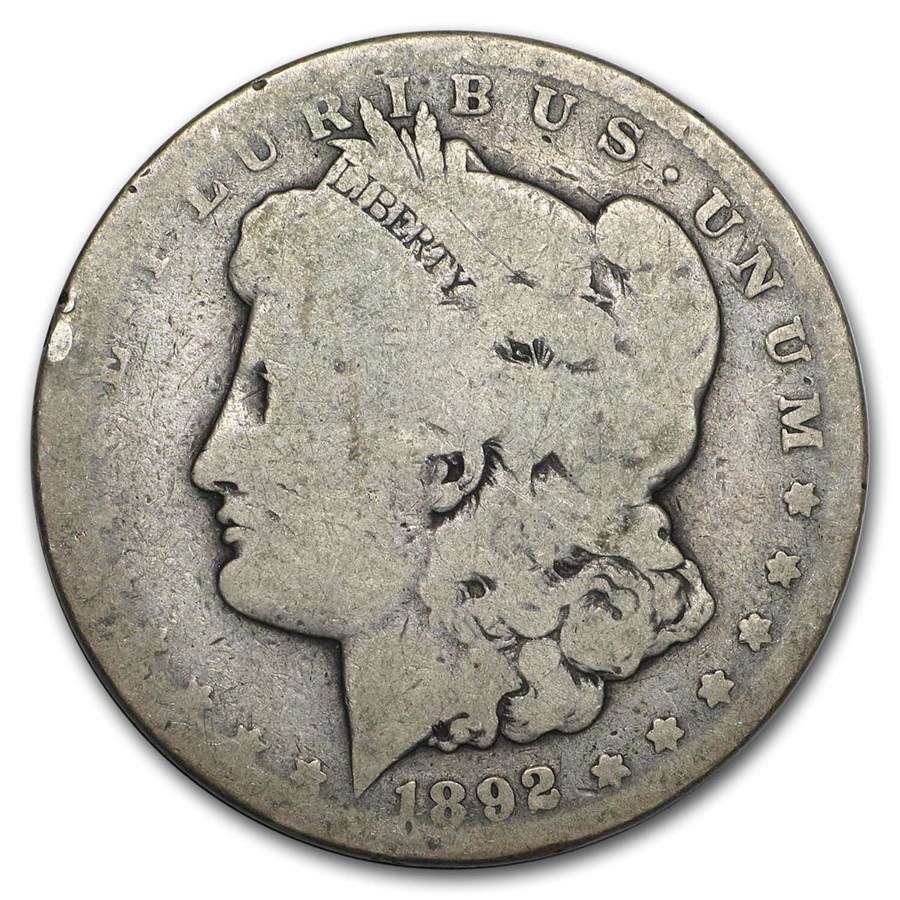 1892-CC Morgan Dollar AG