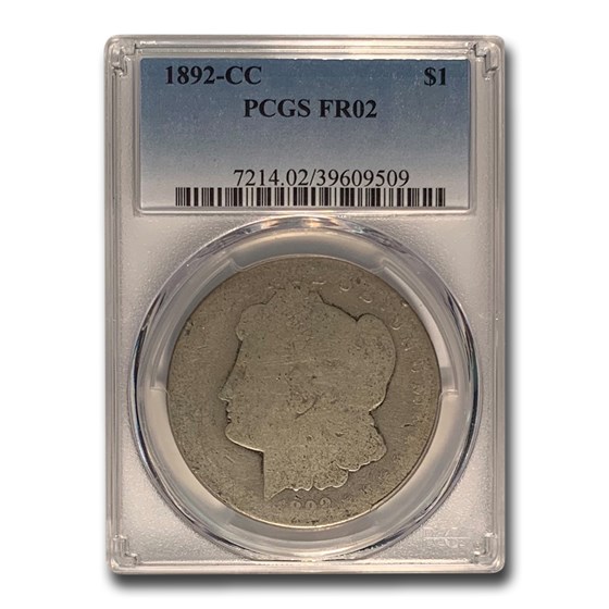 1892-CC Morgan Dollar Fair-2 PCGS 1892-CC Morgan Dollar Fair-2 PCGS