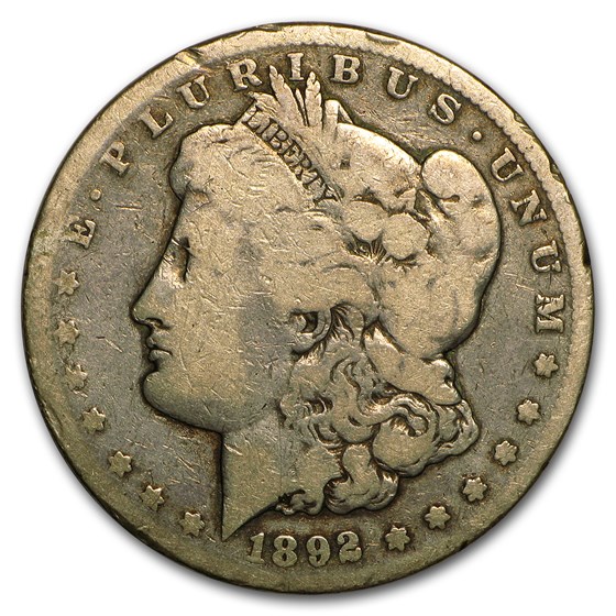 1892-CC Morgan Dollar Good