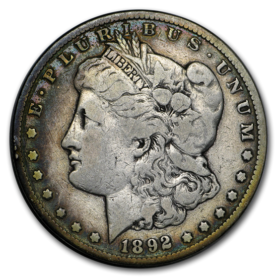 1892-CC Morgan Dollar VF (Cleaned) 1892-CC Morgan Dollar VF (Cleaned)