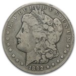 1892-CC Morgan Dollar VG-8 PCGS