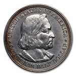 1892 Columbian Expo Half AU Details (Cleaned)