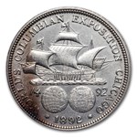 1892 Columbian Expo Half AU Details (Cleaned)