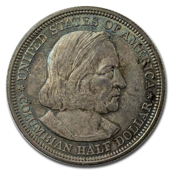 1892 Columbian Expo Half BU (Toned) 1892 Columbian Expo Half BU (Toned)