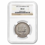 1892 Columbian Expo Half Dollar MS-62 NGC