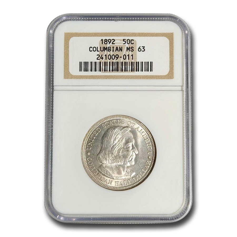 1892 Columbian Expo Half Dollar MS-63 NGC