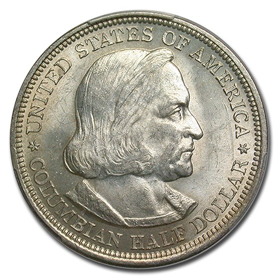 1892 Columbian Expo Half Dollar MS-64 PCGS 1892 Columbian Expo Half Dollar MS-64 PCGS