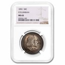 1892 Columbian Expo Half Dollar MS-65 NGC (Toned)