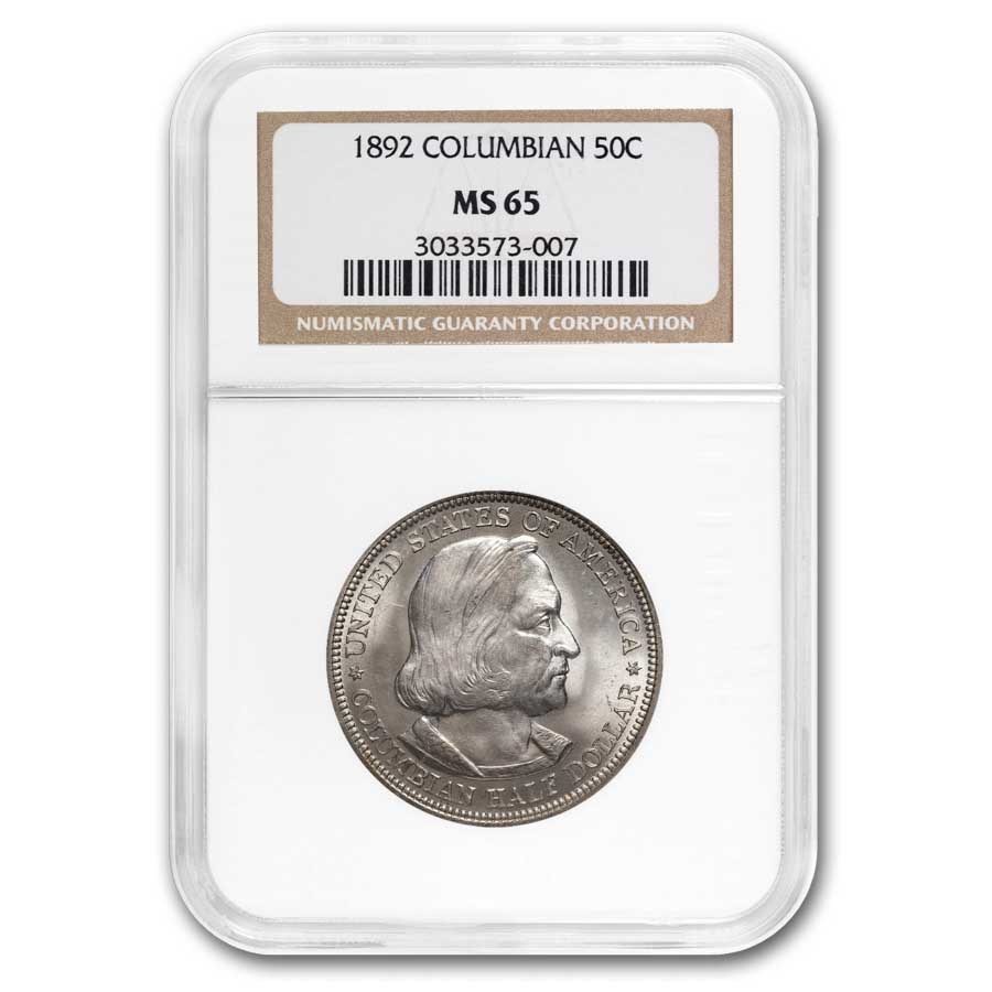 1892 Columbian Expo Half Dollar MS-65 NGC