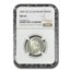 1892 Denmark Silver Krone Christian IX MS-63 NGC