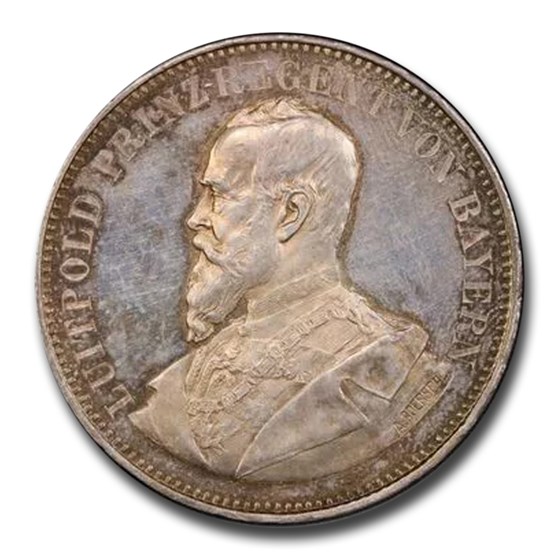 1892 Germany Army Monument Medal MS-62 PCGS 1892 Germany Army Monument Medal MS-62 PCGS