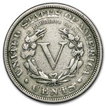 1892 Liberty Head V Nickel Fine