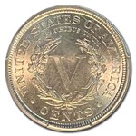 1892 Liberty Head V Nickel MS-65 PCGS