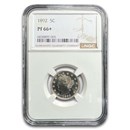 1892 Liberty Head V Nickel PF-66+ NGC