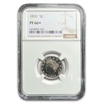 1892 Liberty Head V Nickel PF-66+ NGC