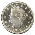 1892 Liberty Head V Nickel PF-67 NGC