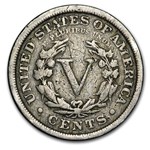 1892 Liberty Head V Nickel VG