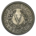 1892 Liberty Head V Nickel XF