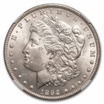 1892 Morgan Dollar MS-63 NGC