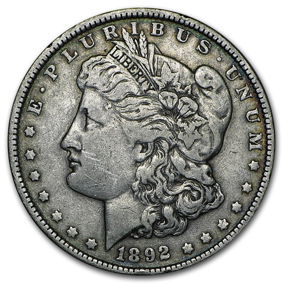 1892 Morgan Dollar VF 1892 Morgan Dollar VF