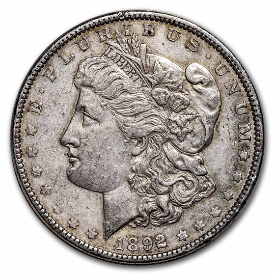 1892 Morgan Dollar XF Details (Cleaned) 1892 Morgan Dollar XF Details (Cleaned)