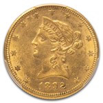 1892-O $10 Liberty Gold Eagle MS-61 PCGS