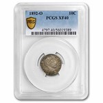 1892-O Barber Dime XF-40 PCGS