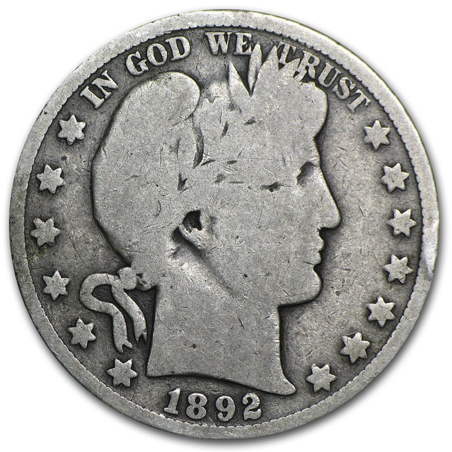 1892-O Barber Half Dollar AG