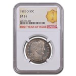 1892-O Barber Half Dollar SP-61 NGC