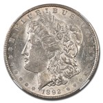 1892-O Morgan Dollar AU-58 NGC
