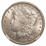 1892-O Morgan Dollar MS-63 NGC