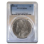 1892-O Morgan Dollar MS-64 PCGS