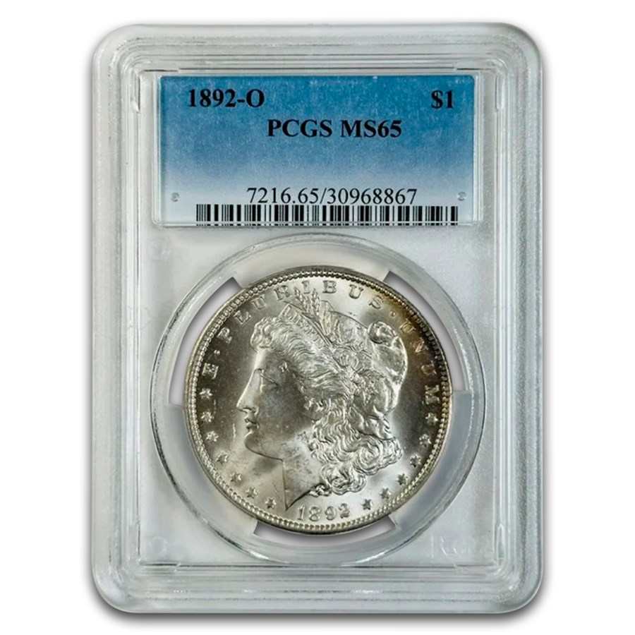 1892-O Morgan Dollar MS-65 PCGS