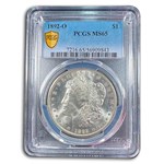 1892-O Morgan Dollar MS-65 PCGS