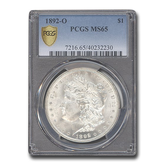 1892-O Morgan Dollar MS-65 PCGS