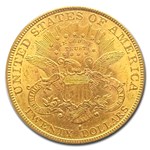 1892-S $20 Liberty Gold Double Eagle MS-62 PCGS